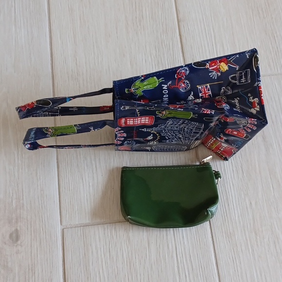 Reusable Harrods mini tote reusable bag & coin purse - Picture 3 of 5